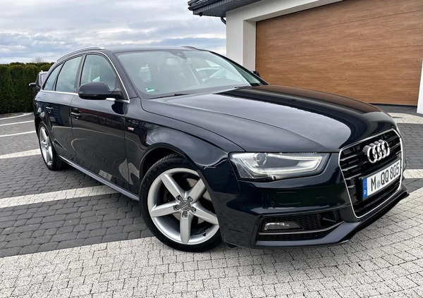 Audi A4 cena 49900 przebieg: 223000, rok produkcji 2014 z Nowogród Bobrzański małe 596